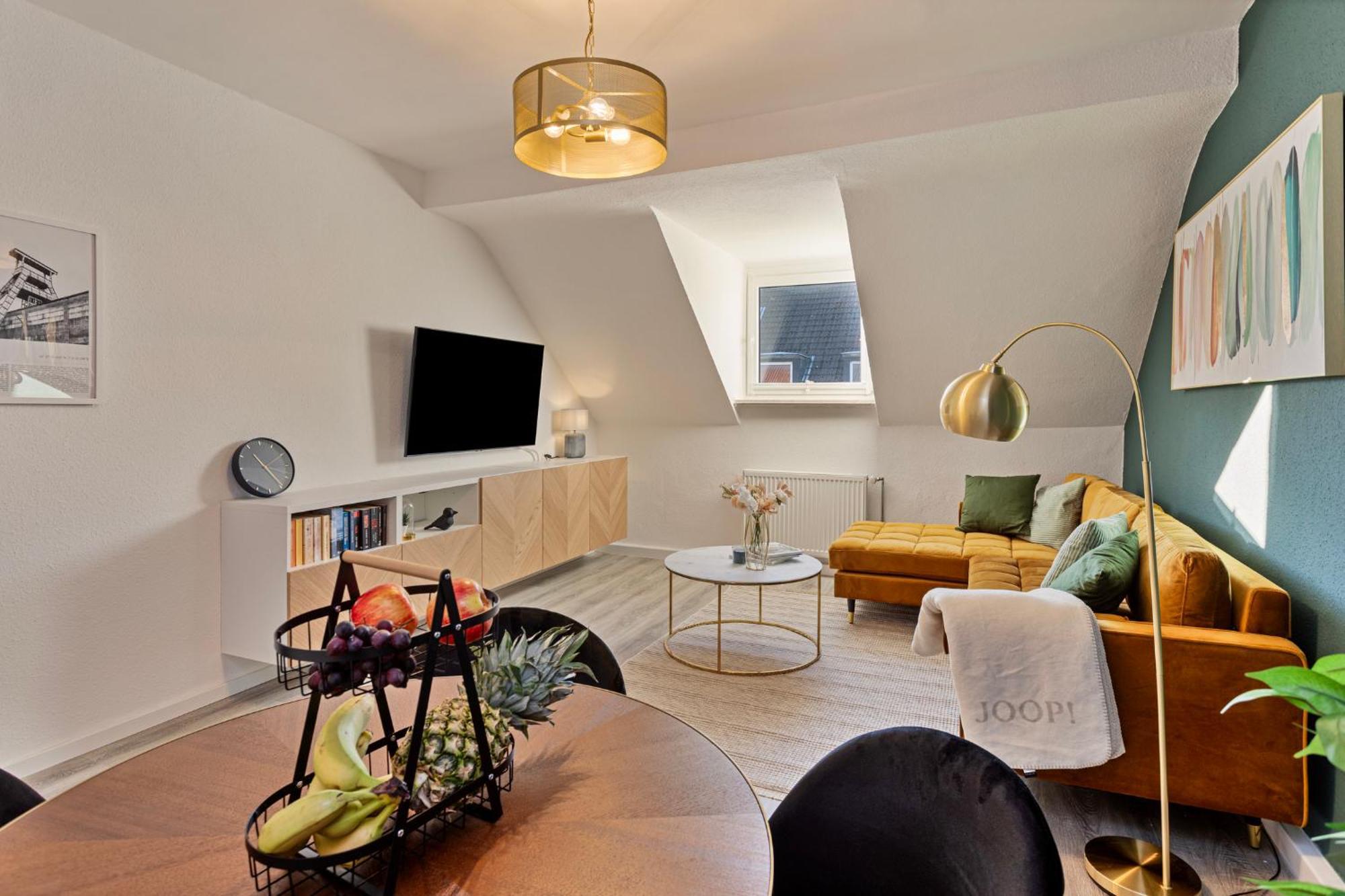 Zeche Trifft Villa Apartments By Cordis Sky Fuer Bis Zu 4 Personen 5 Minuten Zur Messe Essen Oder Hauptbahnhof Eksteriør billede